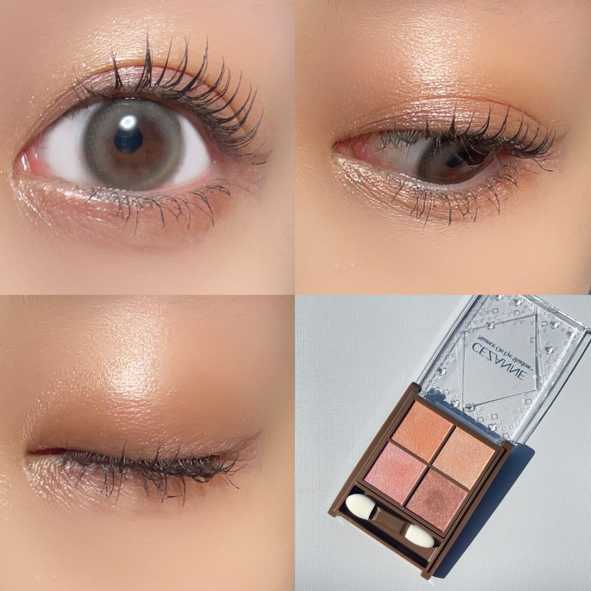 ノーズ＆アイブロウパウダー/CEZANNE/パウダーアイブロウを使ったクチコミ（3枚目）