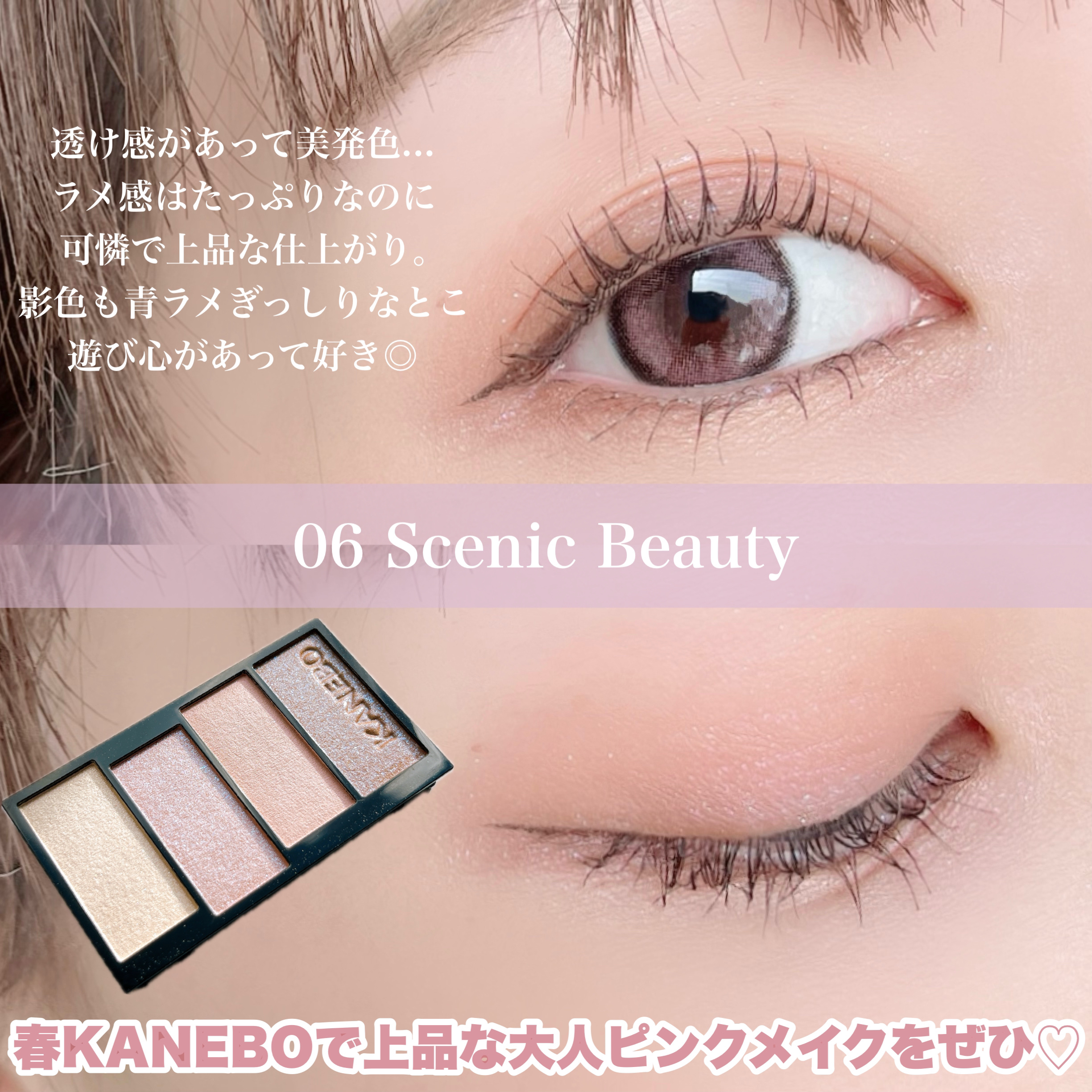KANEBO リミテッドエディションアイシャドウパレット その他アイメーク 2023年秋新作アイシャドウパレット】カラードシャドウ｜KANEBOの