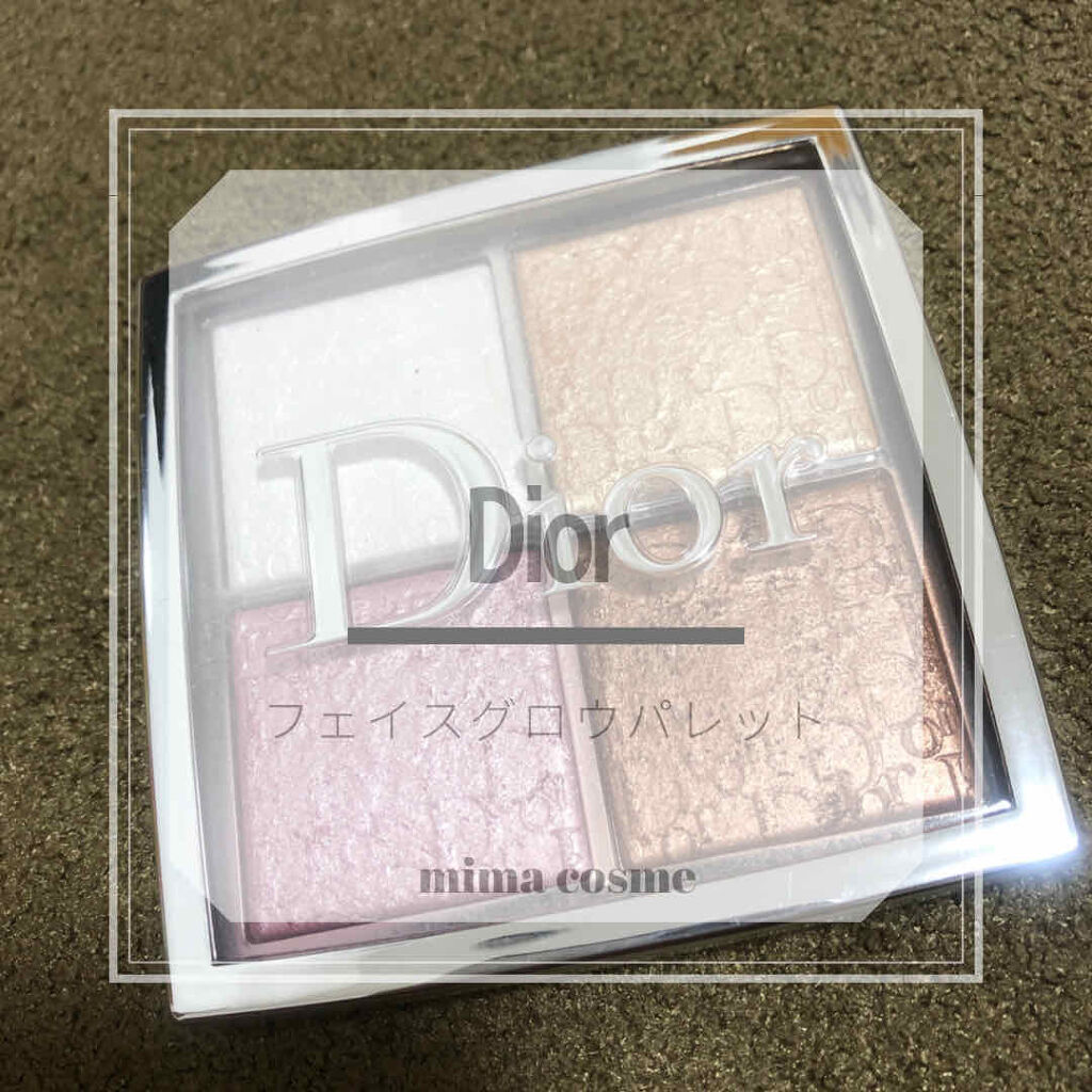 ディオール バックステージ フェイス グロウ パレット/Dior/ハイライトを使ったクチコミ（1枚目）