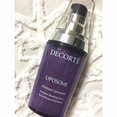 モイスチュア リポソーム|DECORTÉを使った口コミ 「もうなんかスゴい ...