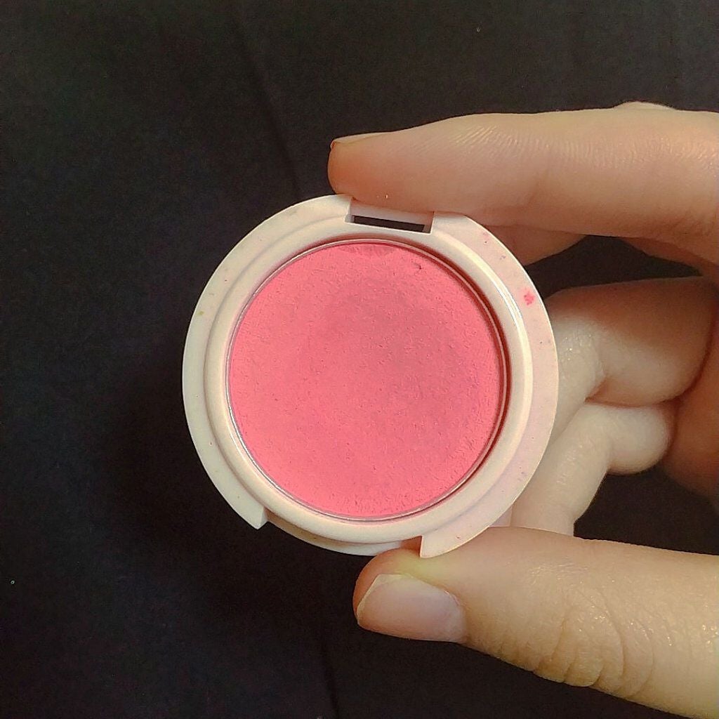 Blooming Kitty パウダーチーク/DAISO/パウダーチークを使ったクチコミ(2枚目)