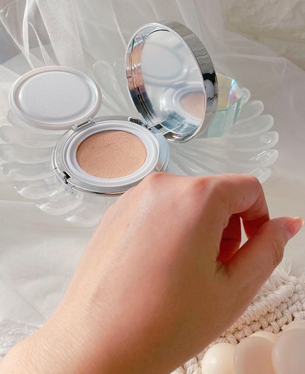 グリーミングテンションパクト/2aN/クリーム・エマルジョンファンデーションを使ったクチコミ(7枚目)