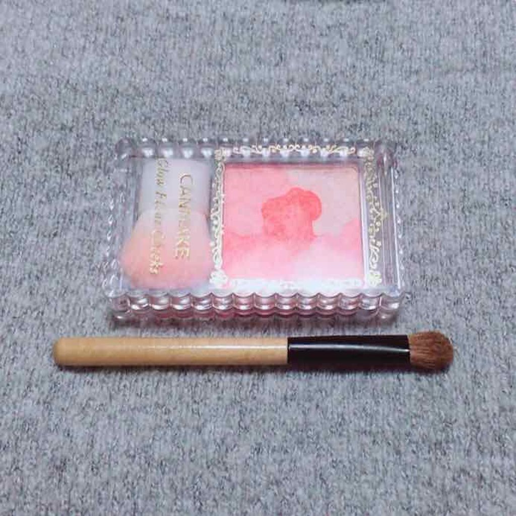 アイシャドウブラシ/セリア/メイクブラシを使ったクチコミ（3枚目）