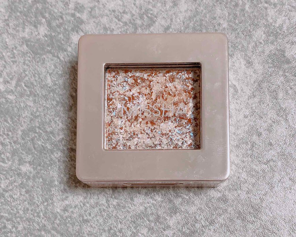 グリッタープリズム シャドウ/MISSHA/グリッターを使ったクチコミ(1枚目)