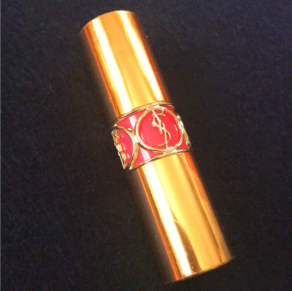 ルージュ ヴォリュプテ シャイン/YVES SAINT LAURENT BEAUTE/口紅を使ったクチコミ(1枚目)