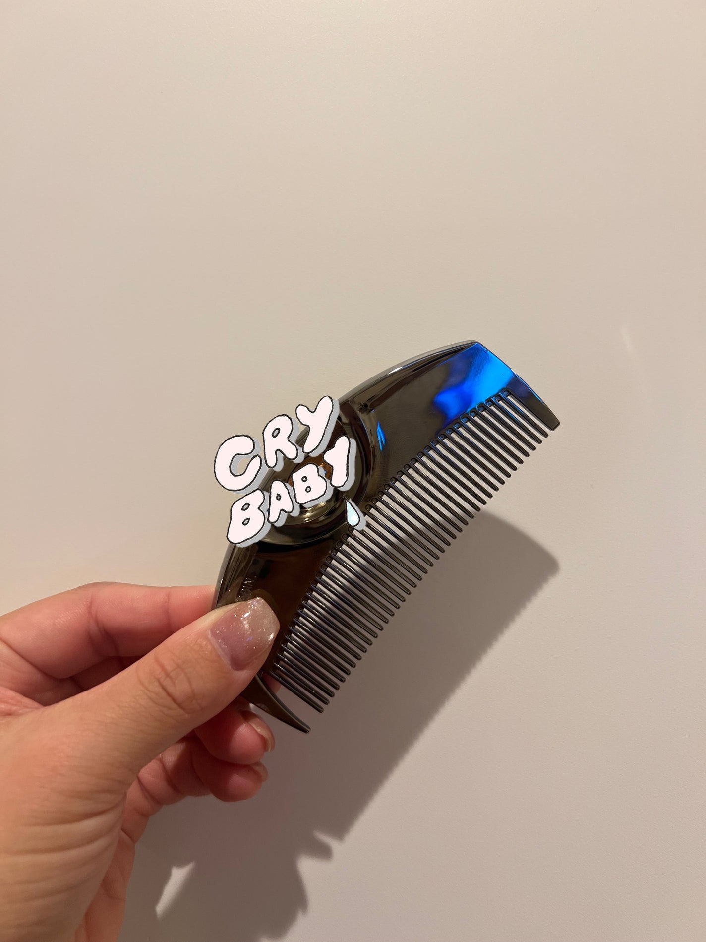 PG ツキ プレミアムブラック/LOVECHROME/ヘアコームを使ったクチコミ(1枚目)