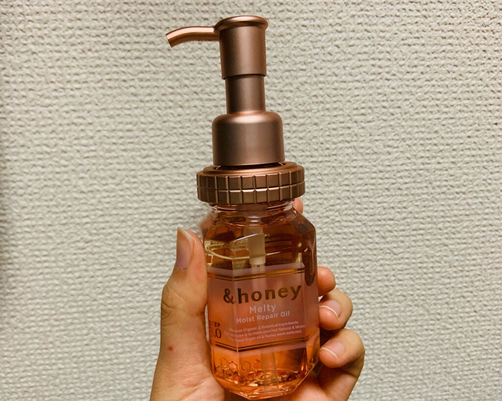 &honey メルティ モイストリペア ヘアオイル 3.0/&honey/ヘアオイルを使ったクチコミ(1枚目)