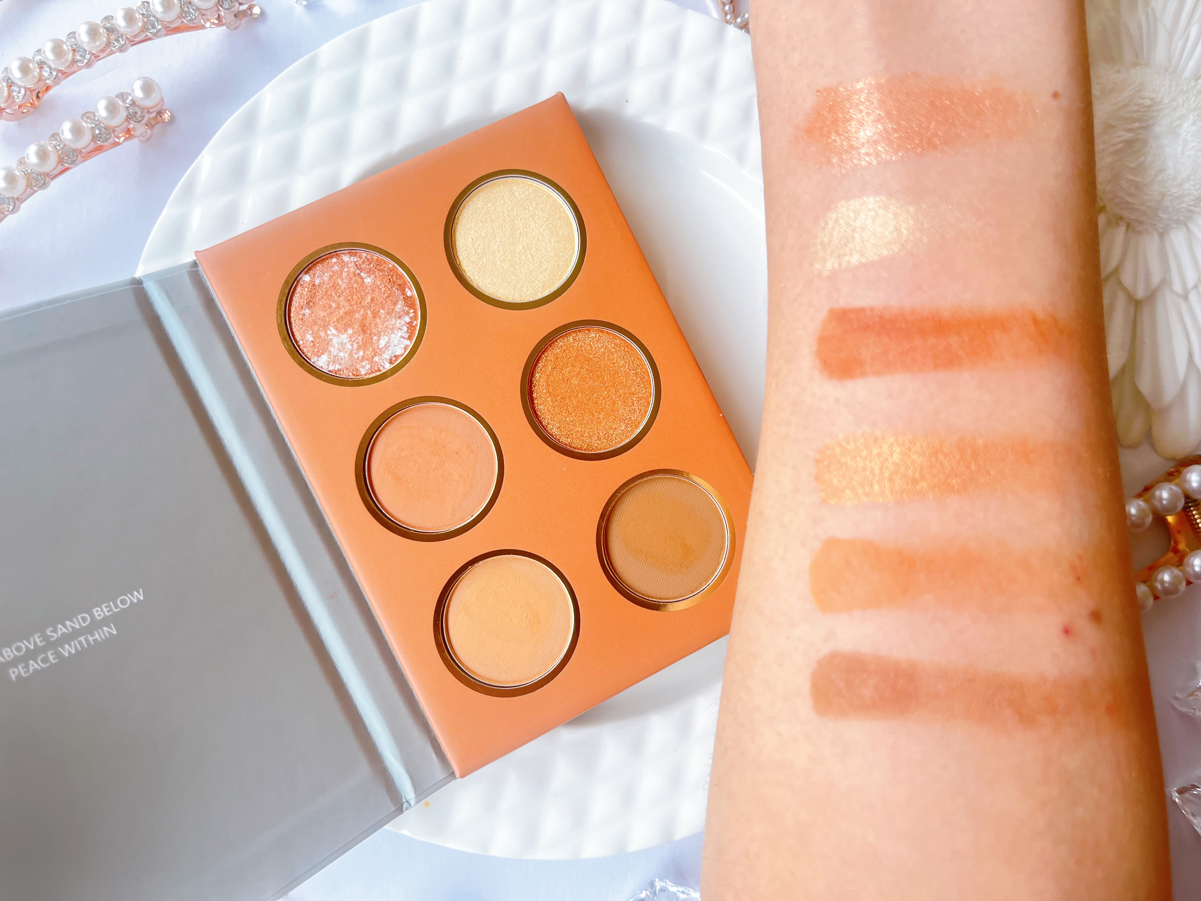 ライプンアイカラーパレット ソフトサンド/FRESHO2/アイシャドウパレットを使ったクチコミ（3枚目）