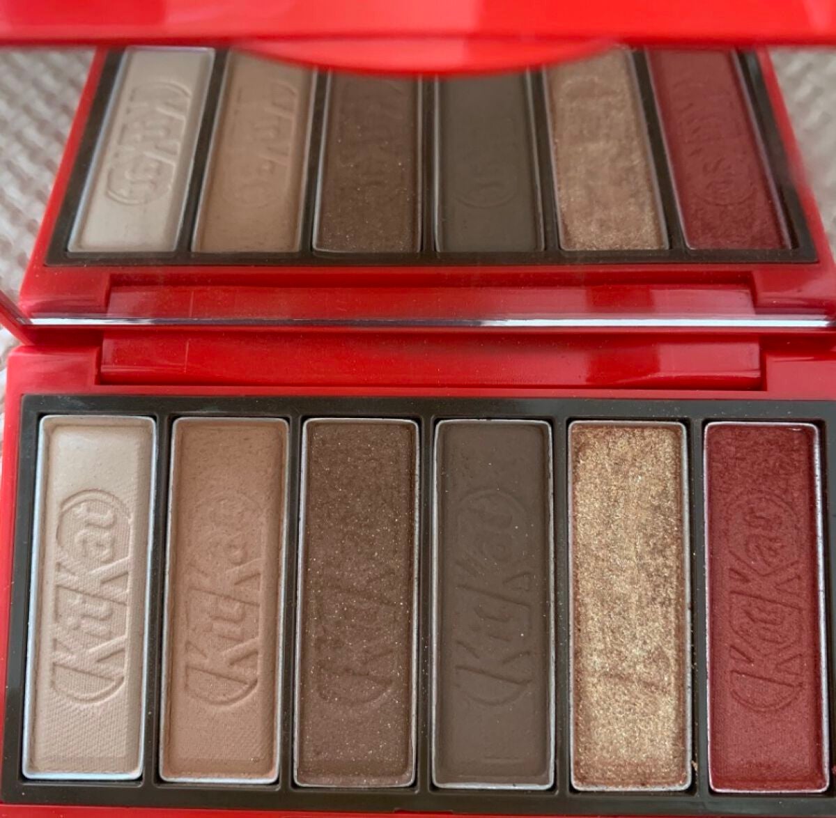 プレイカラーアイズ ミニ #キットカットオリジナル/ETUDE/アイシャドウパレットを使ったクチコミ(4枚目)