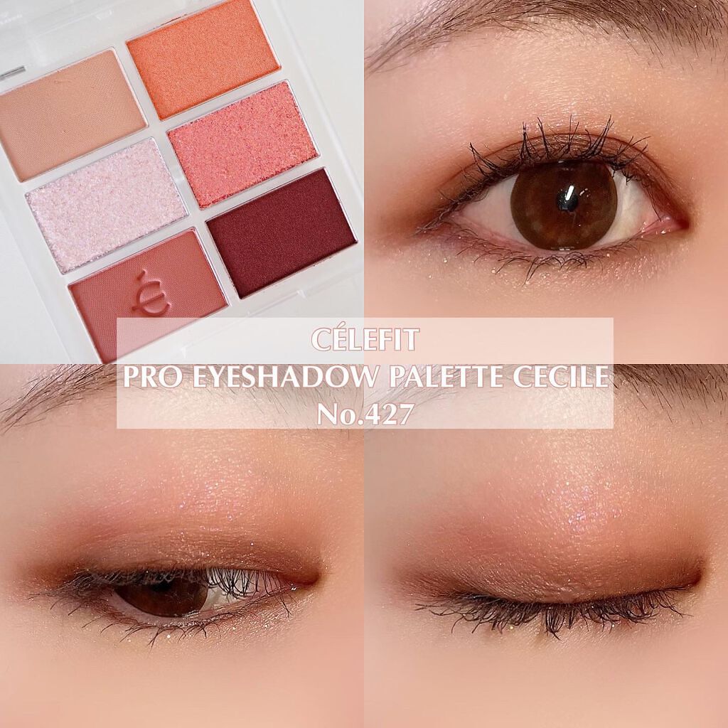 プロアイシャドウパレットセシル/CELEFIT/アイシャドウパレットを使ったクチコミ（1枚目）