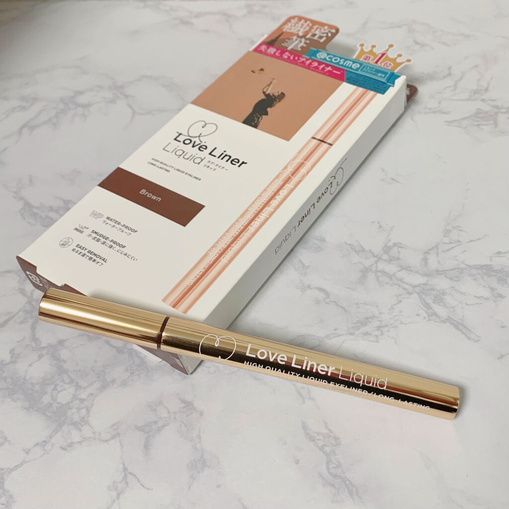 ラブ・ライナー リキッドアイライナーＲ３/ラブ・ライナー/リキッドアイライナーを使ったクチコミ（3枚目）