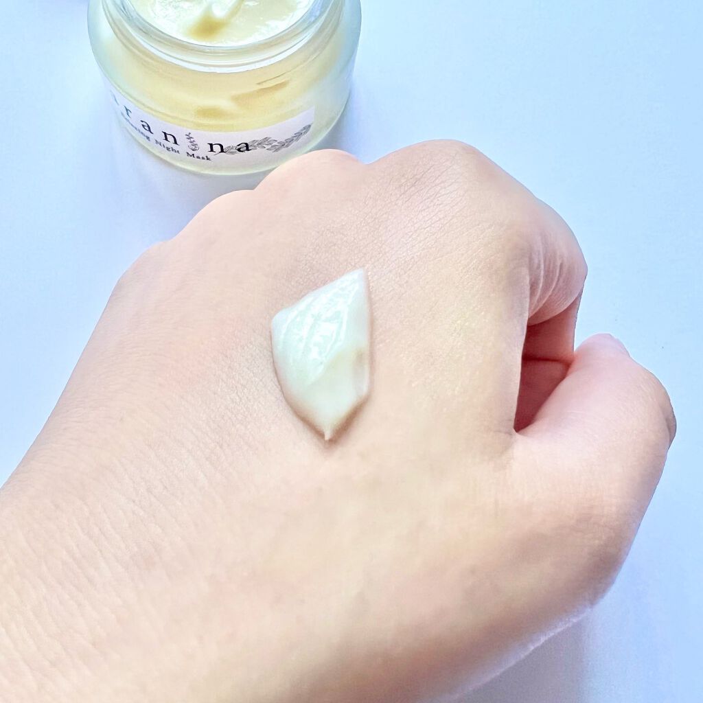 リラクシングナイトマスク/PANANINA/フェイスクリームを使ったクチコミ(4枚目)