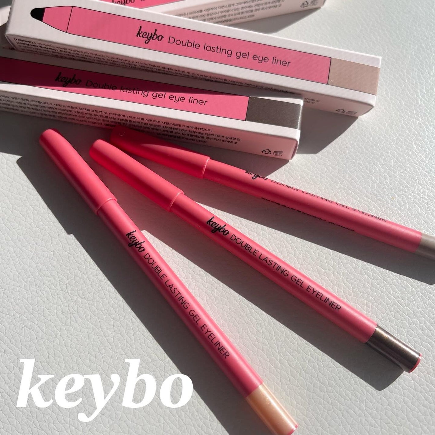 ダブルラスティングジェルライナー/keybo/ジェルアイライナーを使ったクチコミ(1枚目)