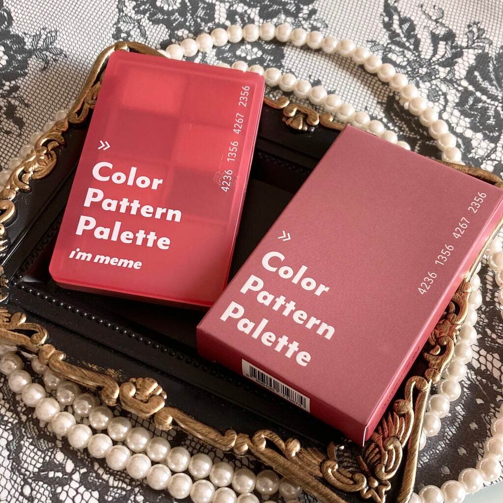 カラーパターンパレット/i’m meme/マルチパレットを使ったクチコミ(8枚目)