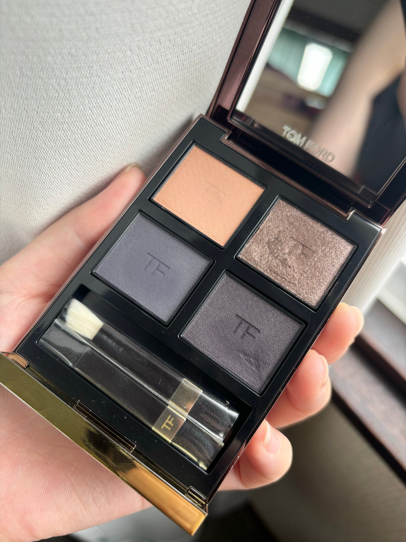 アイ カラー クォード/TOM FORD BEAUTY/アイシャドウパレットを使ったクチコミ(2枚目)