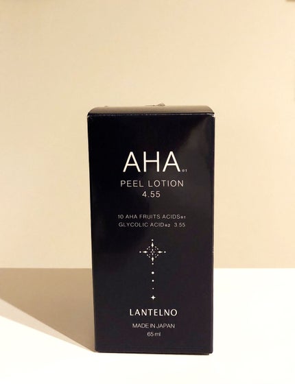 AHA4.55%配合AHAピールローション/LANTELNO/化粧水を使ったクチコミ(1枚目)