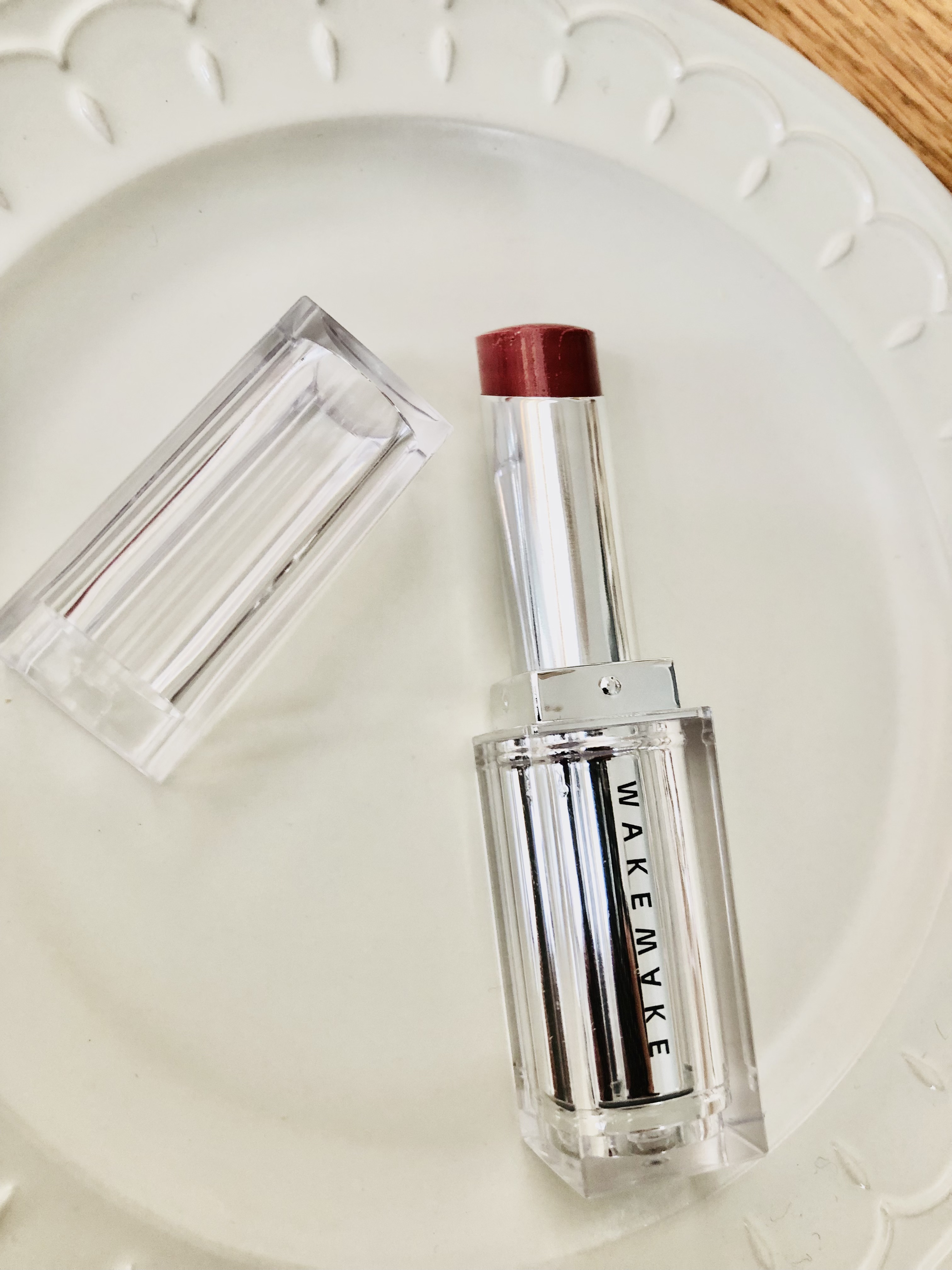 デュイジェルグレーズスティック 01 ミュートパーセント/wakemake/口紅を使ったクチコミ（3枚目）