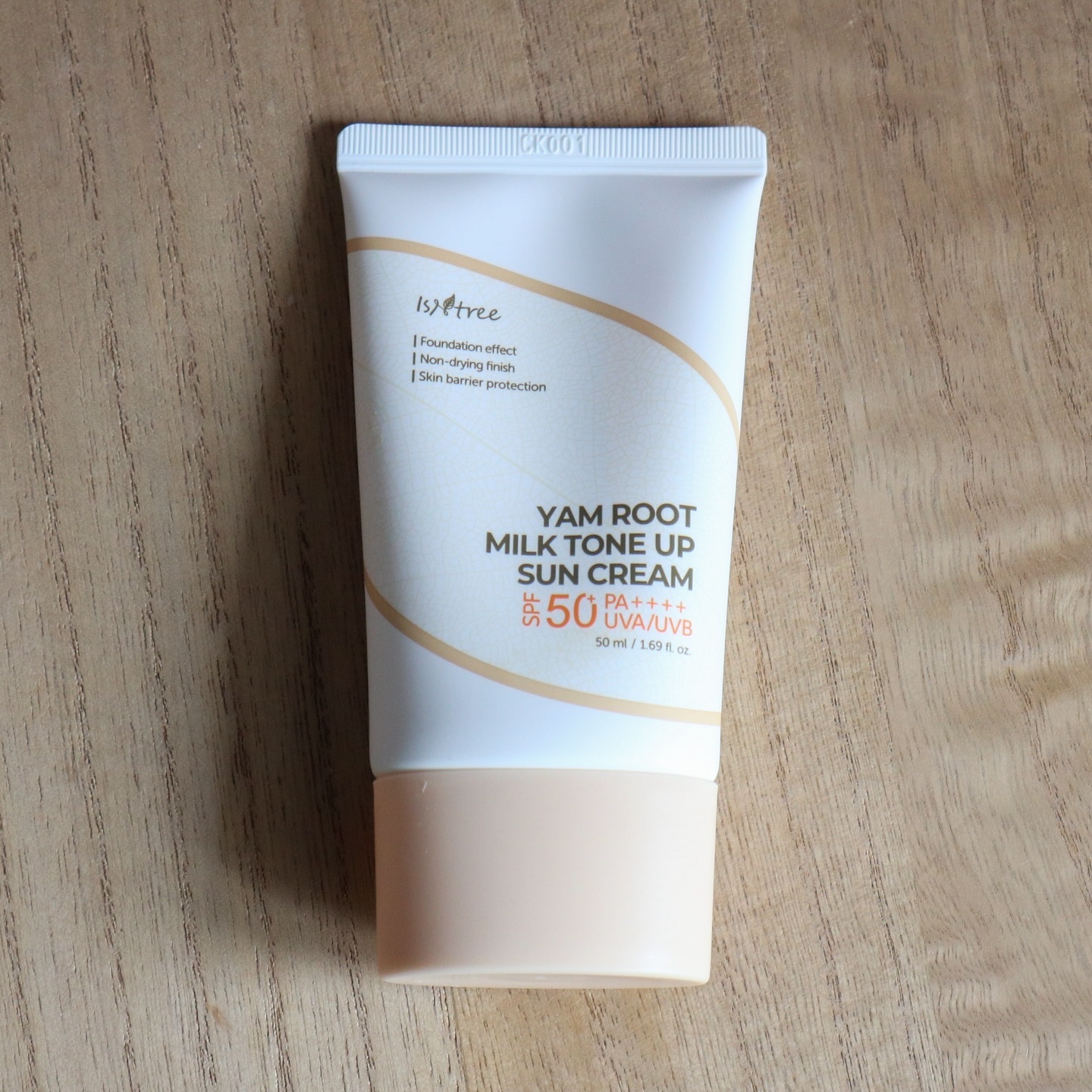 オニオンフレッシュフルイドUVクリーム/Isntree/日焼け止めクリームを使ったクチコミ（2枚目）