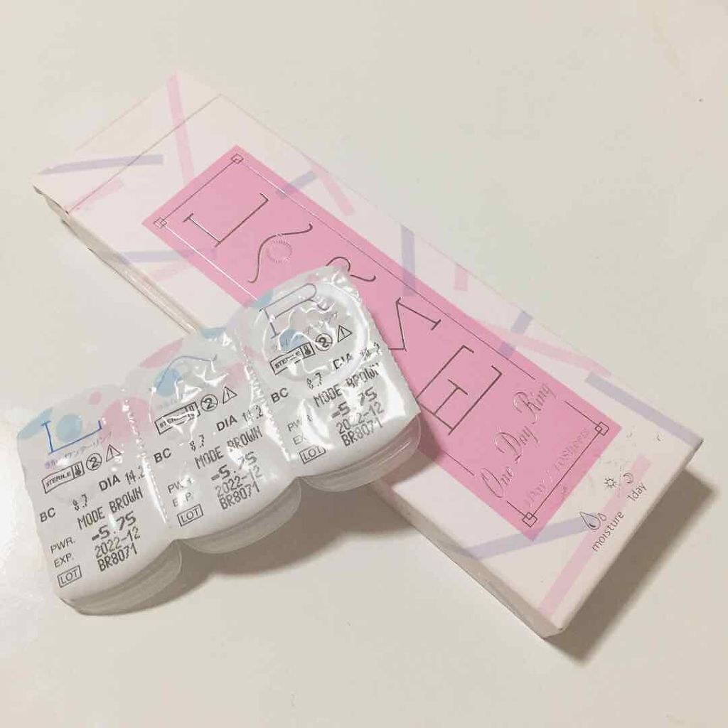 LARME ONE DAY RING(ラルムワンデーリング) モードブラウン/LARME/ワンデー（１DAY）カラコンを使ったクチコミ（2枚目）