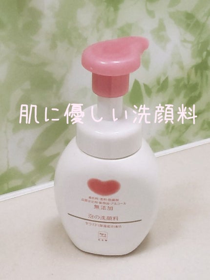 泡の洗顔料/カウブランド無添加/泡洗顔を使ったクチコミ(1枚目)