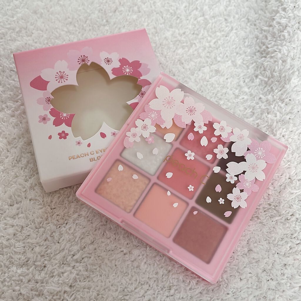アイシャドウパレット ブロッサムエディション/Peach C/アイシャドウパレットを使ったクチコミ(4枚目)