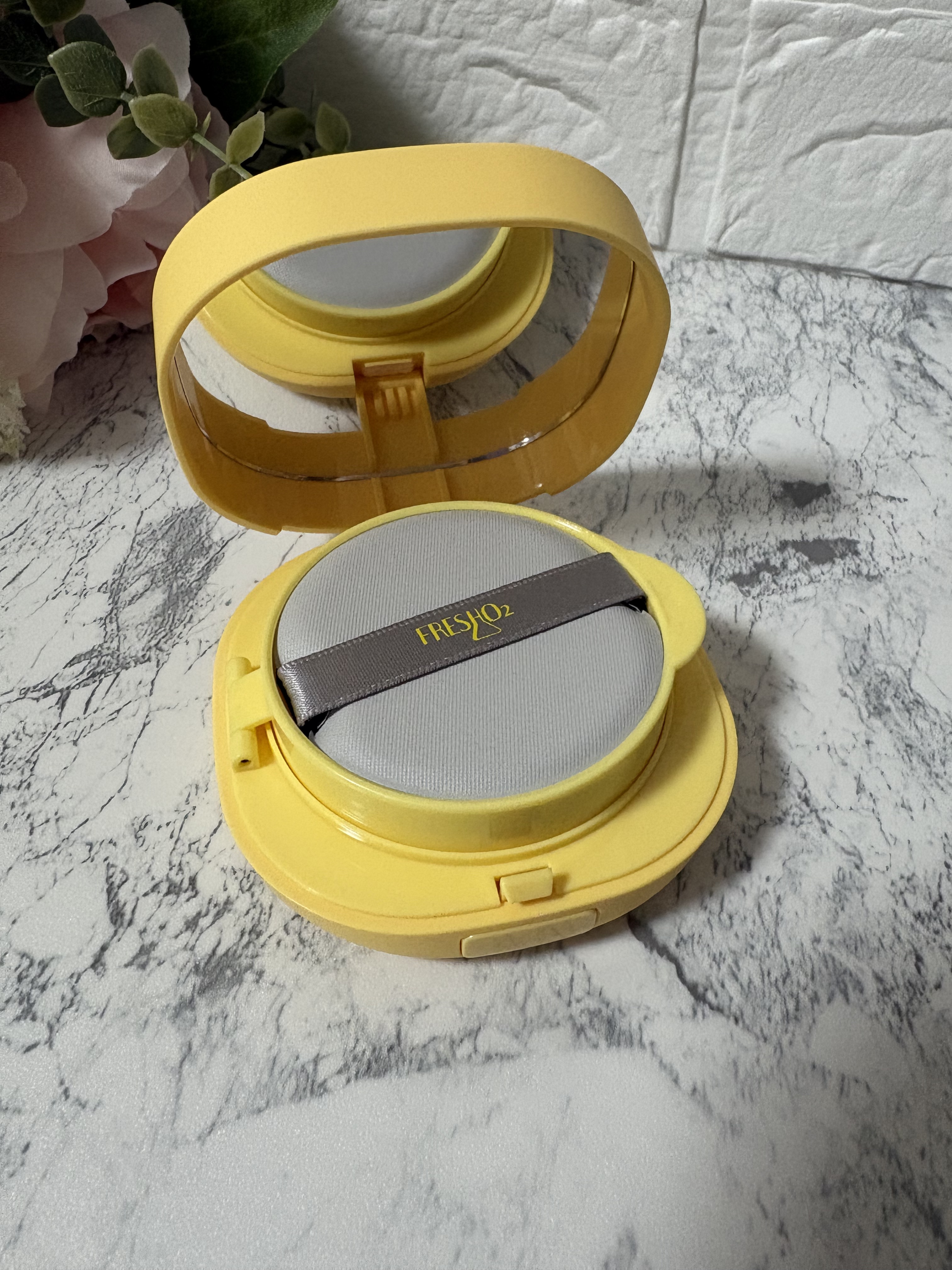 クラウドオールウェイズオン クッションファンデ ーション/FRESHO2/クッションファンデーションを使ったクチコミ（2枚目）