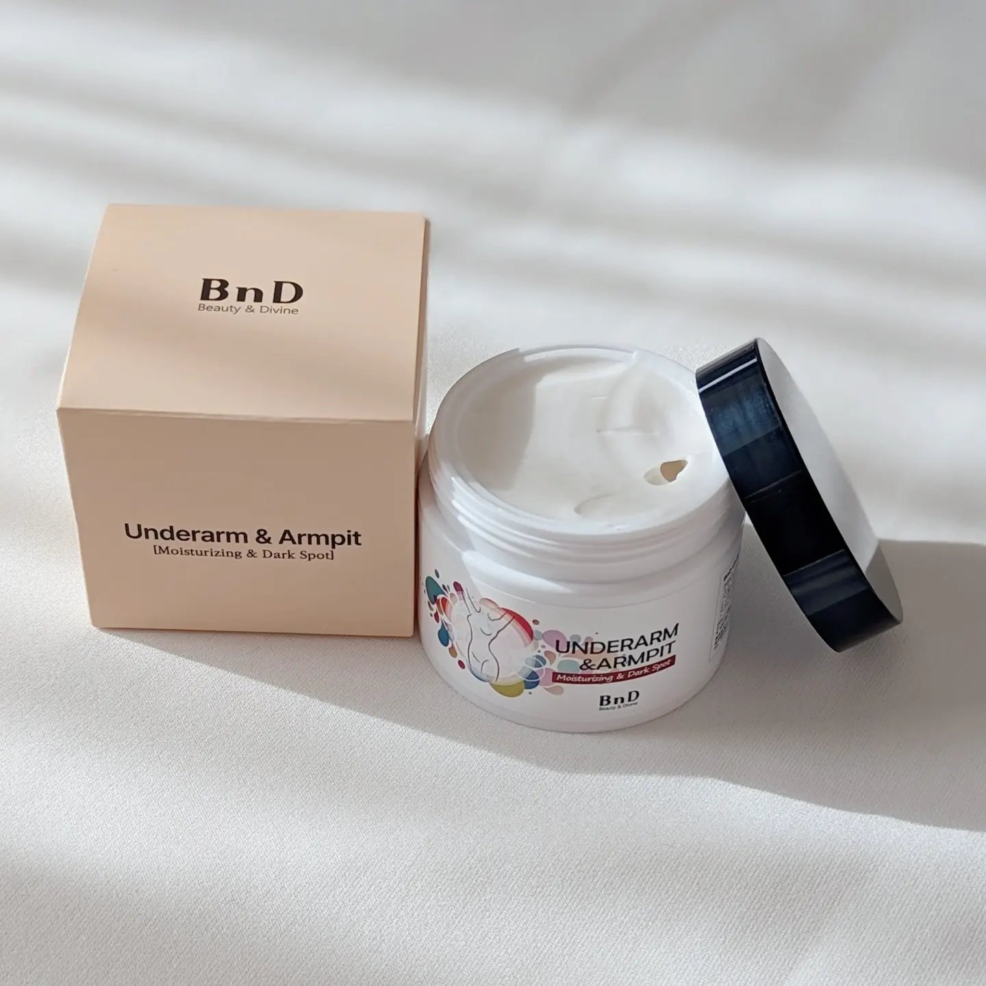 BnDアンダーアームクリーム(ボディクリーム)/BnD/デリケートゾーンケアを使ったクチコミ（1枚目）