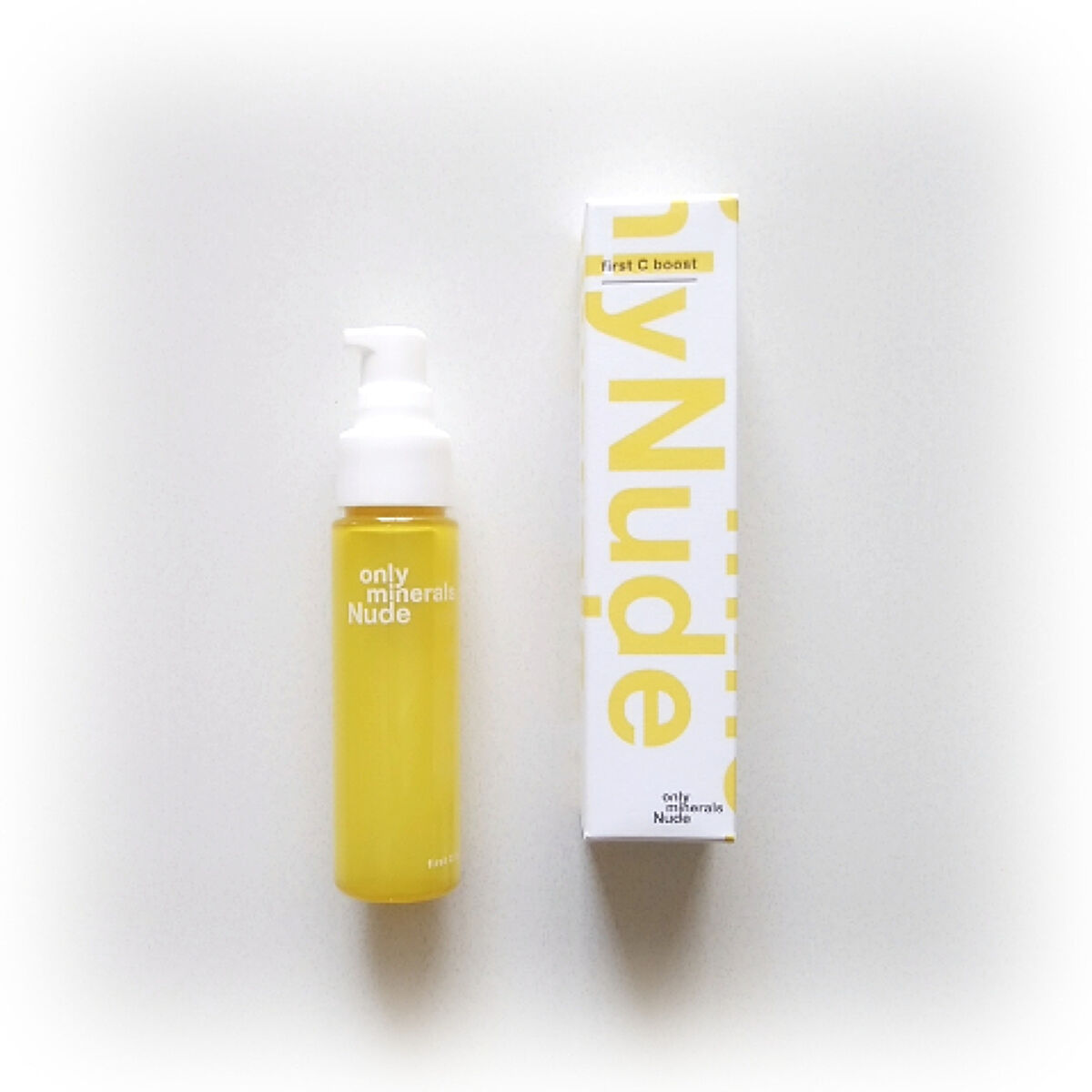 Nude ファーストCブースト/ONLY MINERALS/美容液を使ったクチコミ（3枚目）