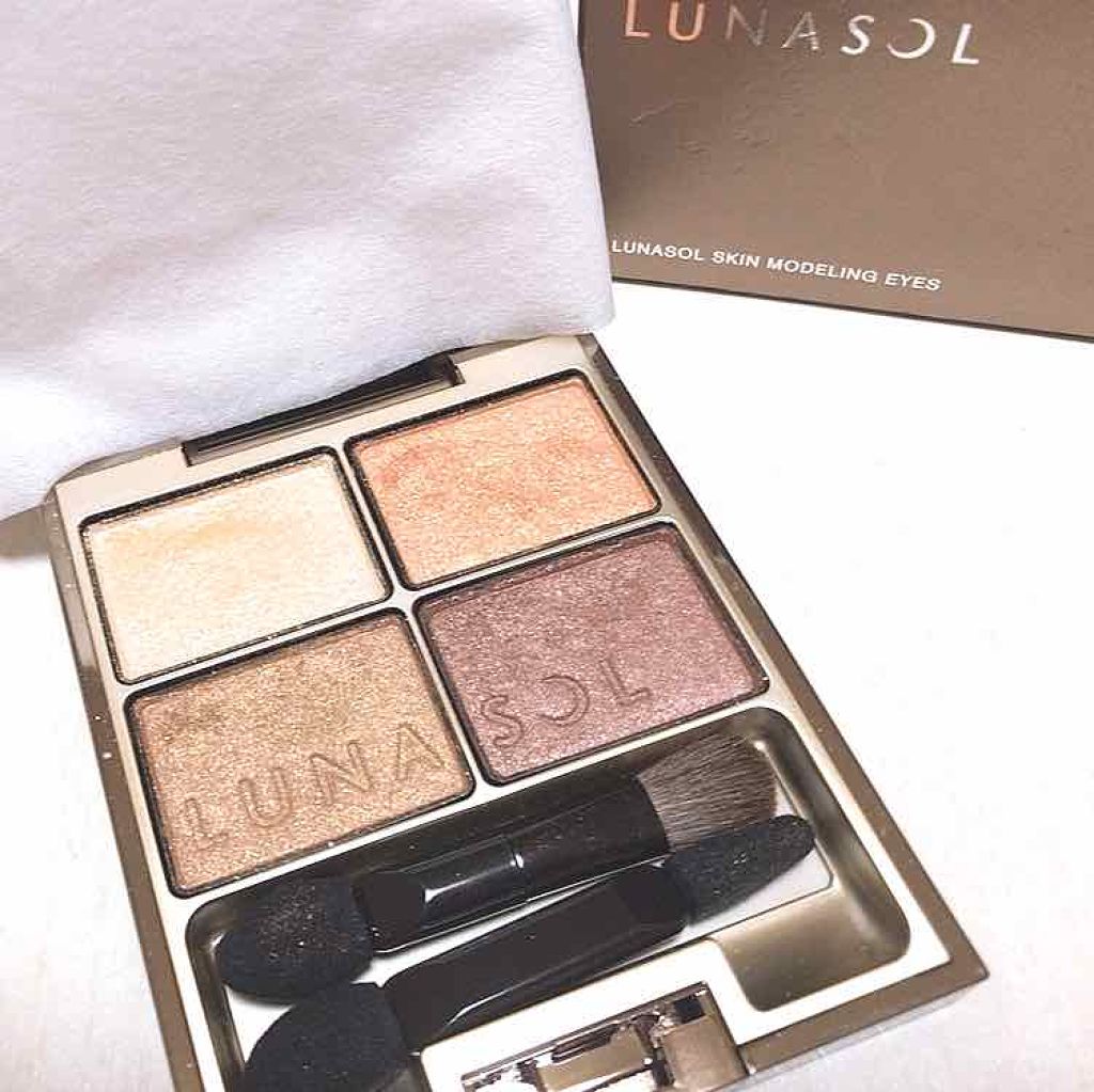 スキンモデリングアイズ/LUNASOL/アイシャドウパレットを使ったクチコミ（1枚目）