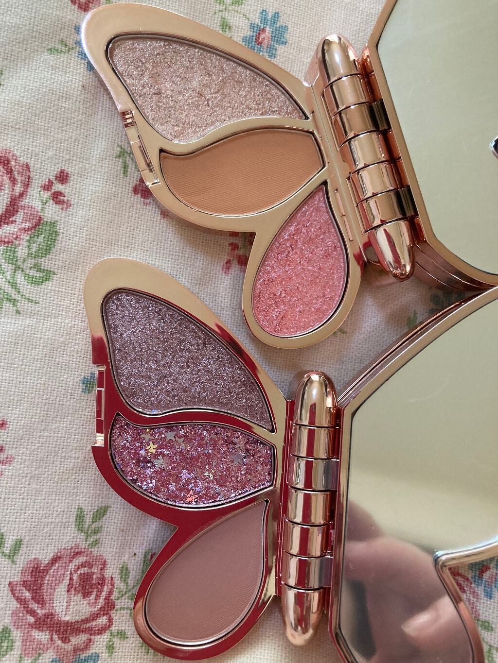 バタフライアイシャドウパレット/AGAG/アイシャドウパレットを使ったクチコミ(7枚目)