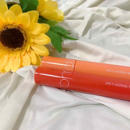 ジューシーラスティングティント/rom&nd/リップティントを使ったクチコミ(1枚目)