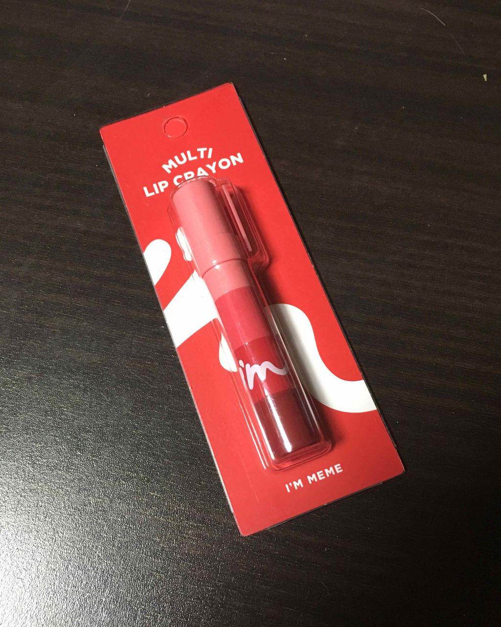 アイムマルチリップ クレヨンマット/i’m meme/口紅を使ったクチコミ（1枚目）