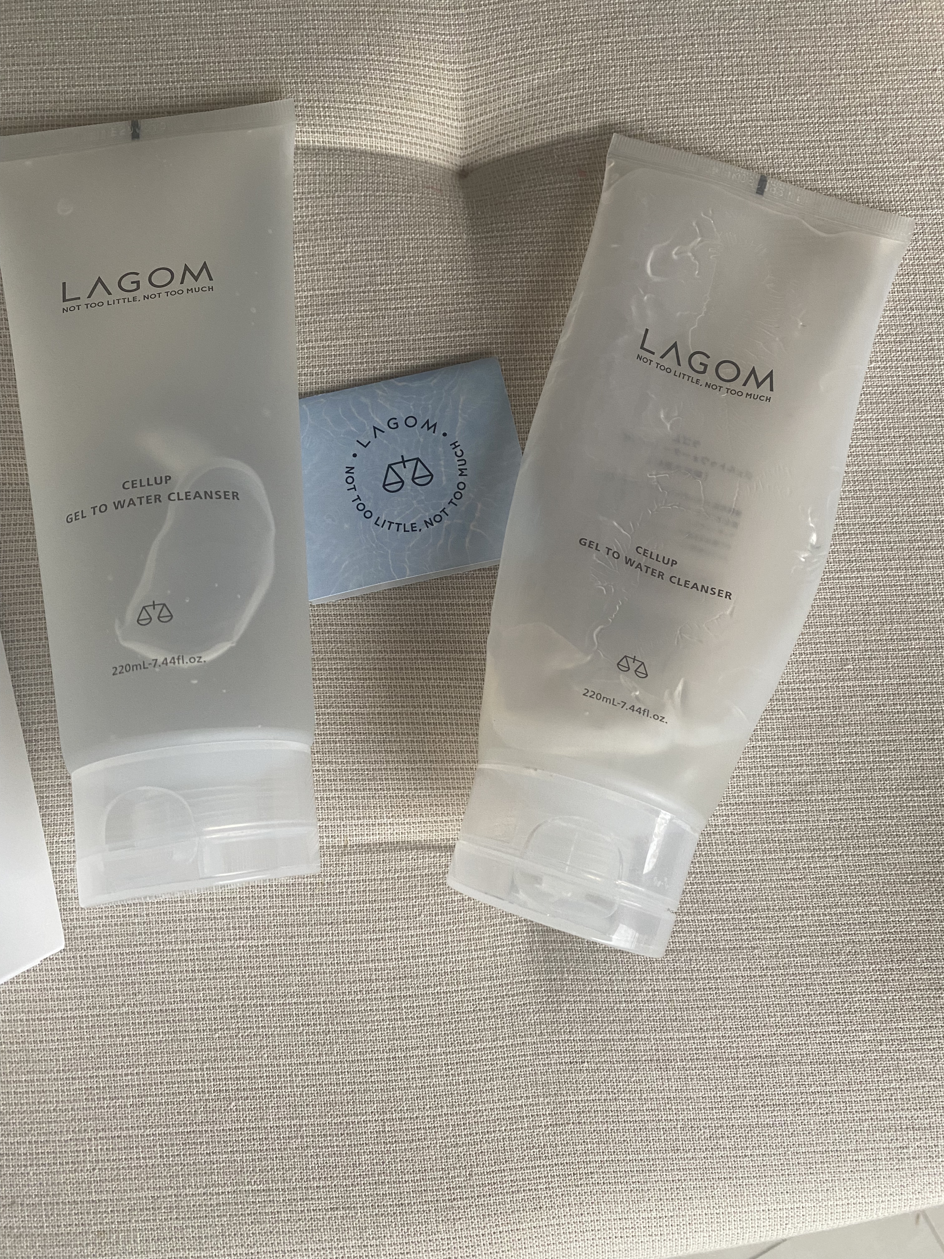 ラゴム ジェルトゥウォーター クレンザー(朝用洗顔)/LAGOM /その他洗顔料を使ったクチコミ（2枚目）