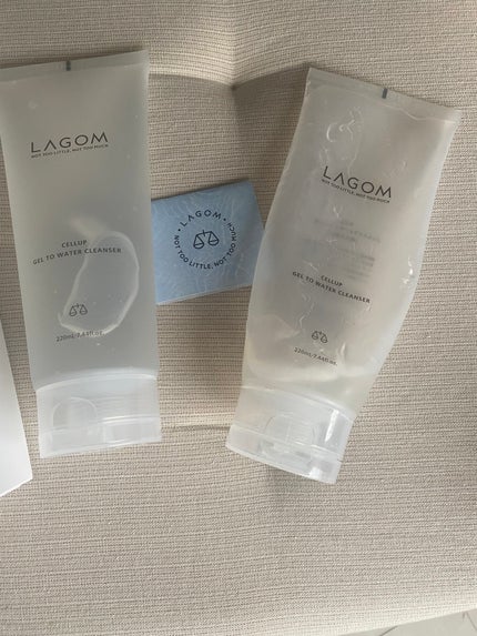 ラゴム ジェルトゥウォーター クレンザー(朝用洗顔)/LAGOM /その他洗顔料を使ったクチコミ(2枚目)