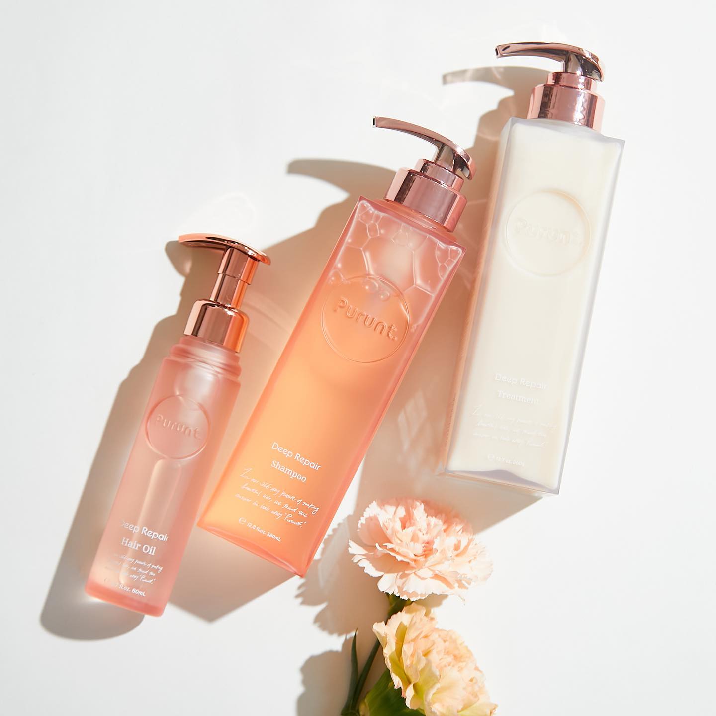 プルント ディープリペア美容液シャンプー／トリートメント/Purunt./市販シャンプーを使ったクチコミ（1枚目）