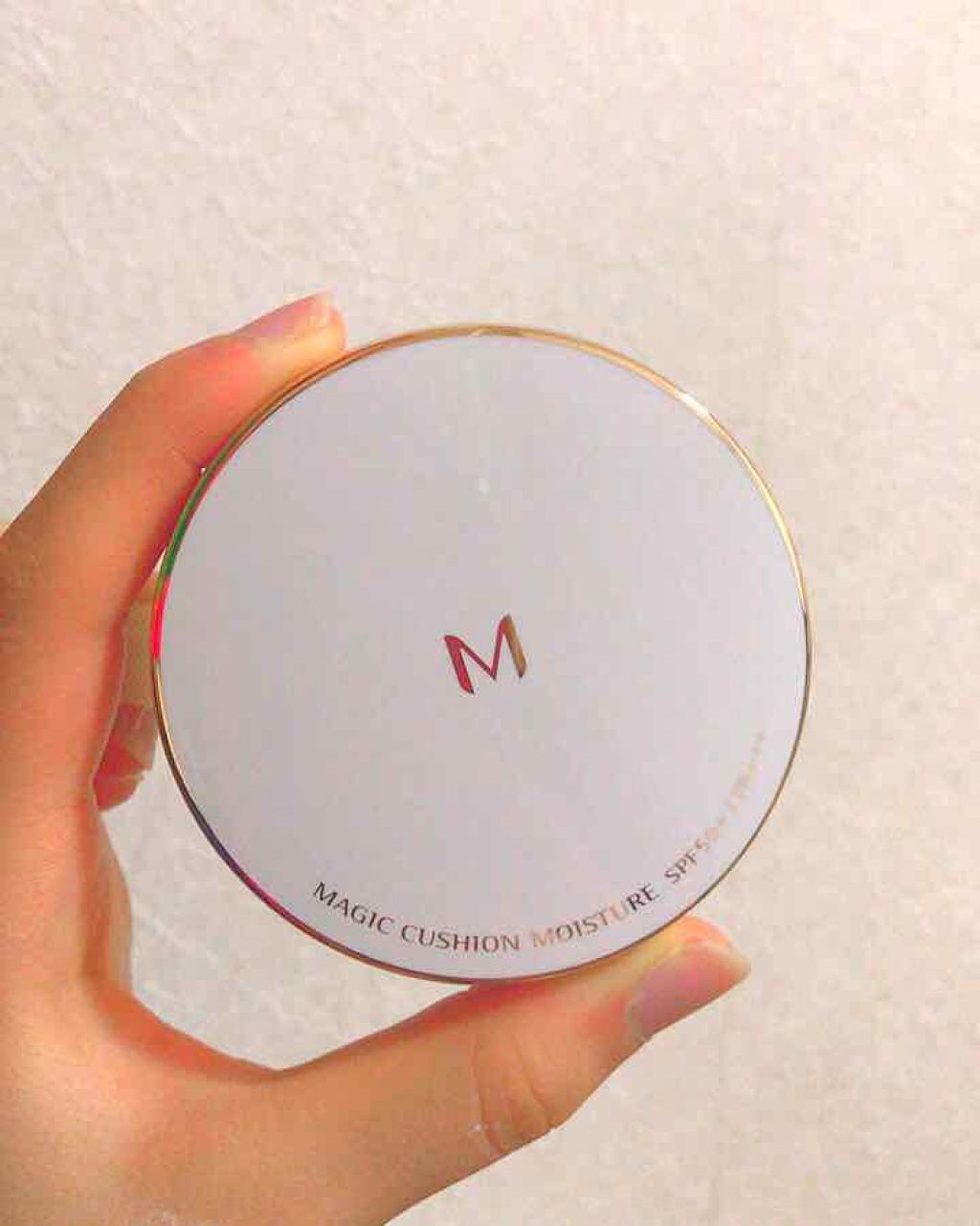 M クッション ファンデーション(モイスチャー)/MISSHA/クッションファンデーションを使ったクチコミ(1枚目)