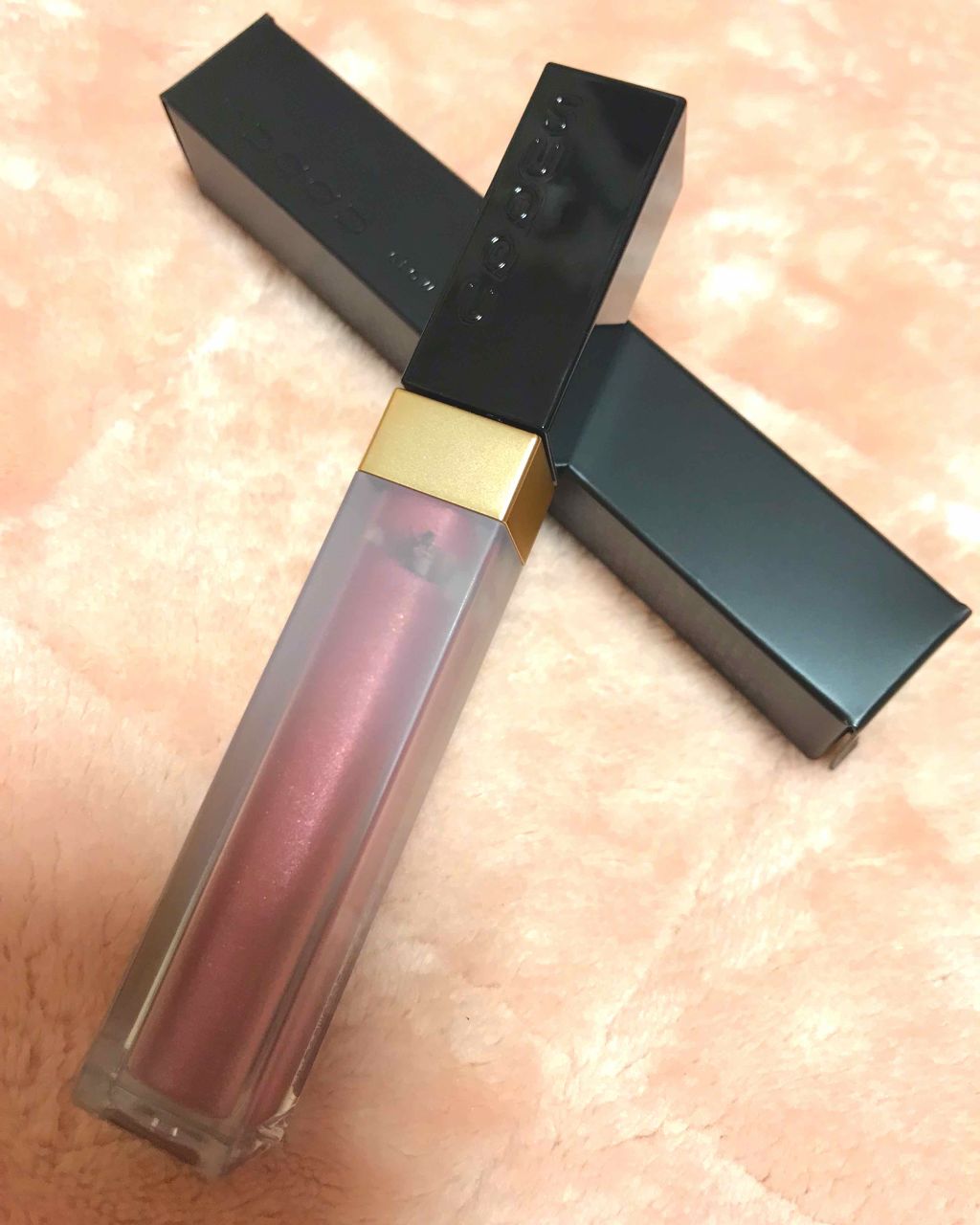 グロウ タッチ アイズ 104 輝葡萄 -KIBUDOU/SUQQU/リキッドアイシャドウを使ったクチコミ（1枚目）