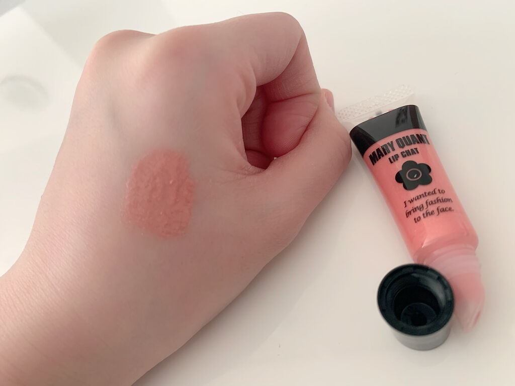 リップ チャット/MARY QUANT/リップグロスを使ったクチコミ（3枚目）