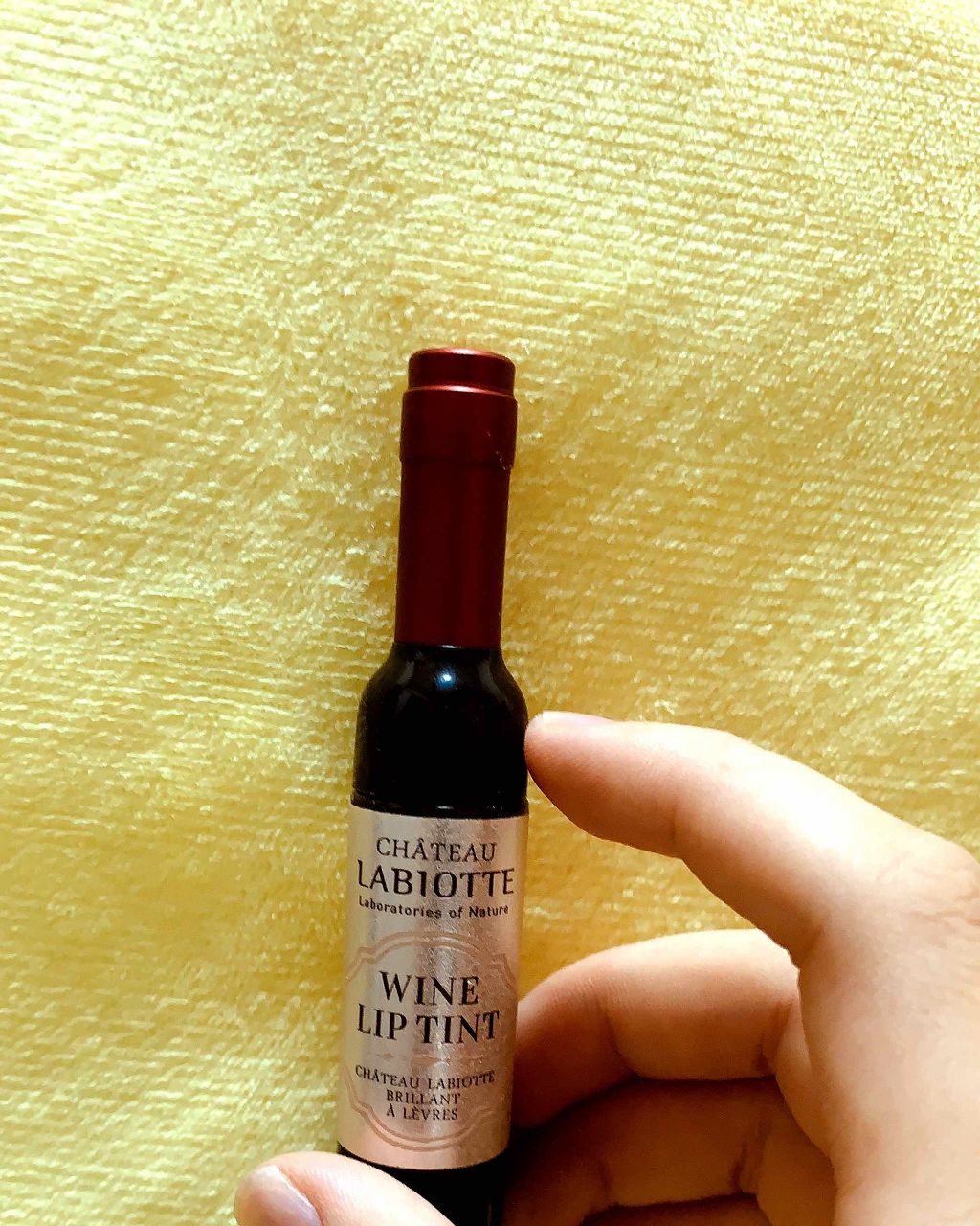 ワインリップティント/LABIOTTE/リップティントを使ったクチコミ（2枚目）