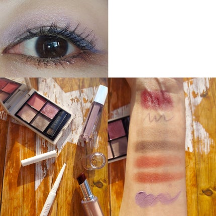 ダイヤモンドシリーズ 星空リキッドアイシャドウ/ZEESEA/リキッドアイシャドウを使ったクチコミ(4枚目)