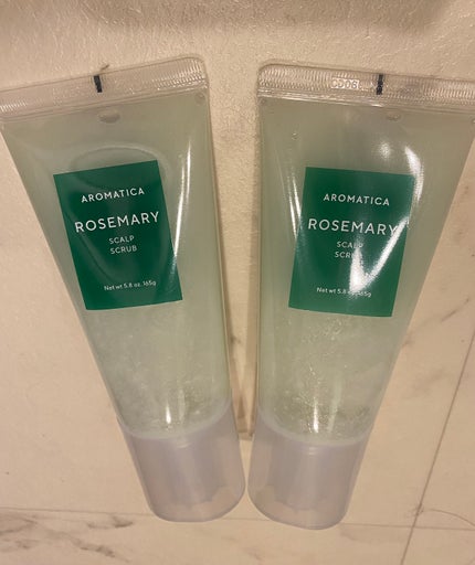 ローズマリー スカルプ スクラブ/AROMATICA/ヘッドスクラブを使ったクチコミ(1枚目)