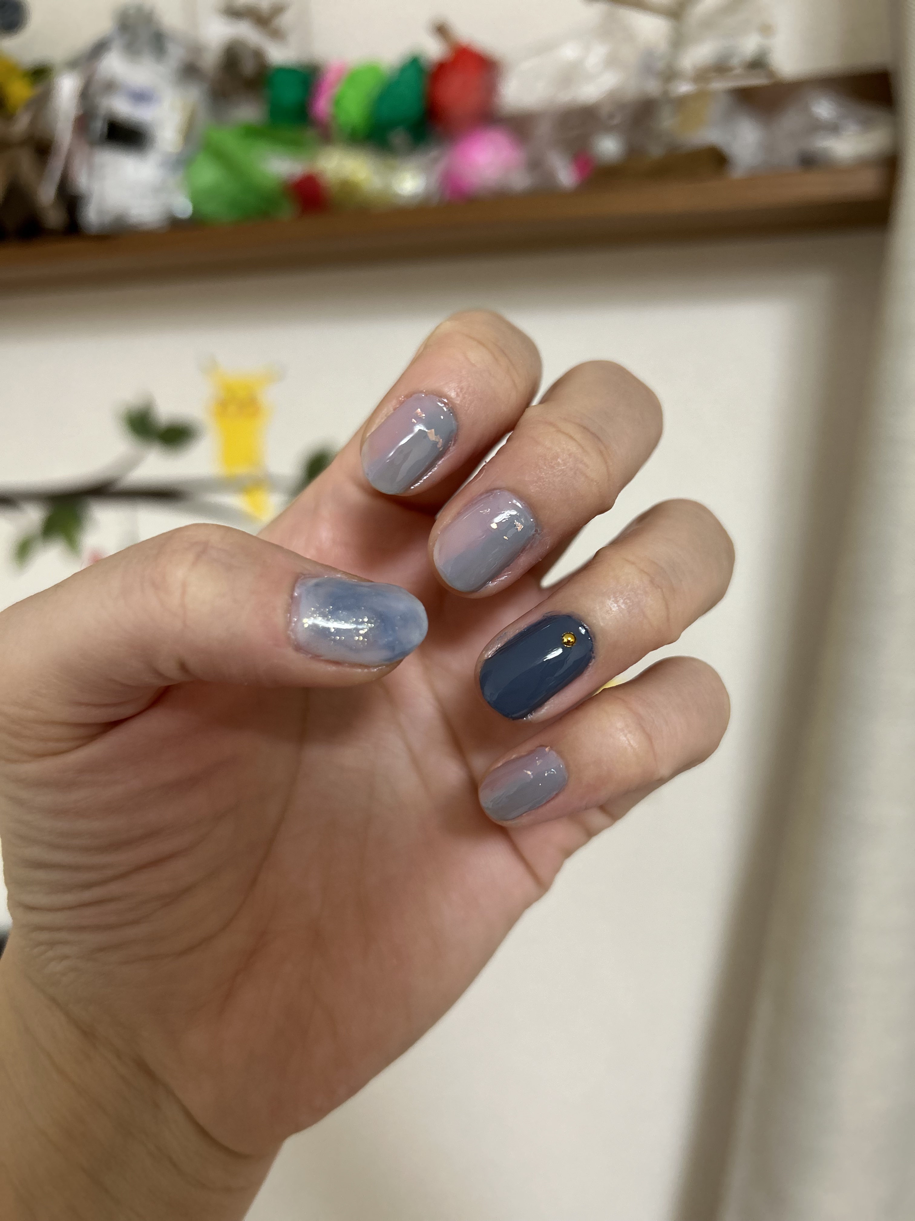 カラフルネイルズ/キャンメイク/マニキュアを使ったクチコミ（2枚目）