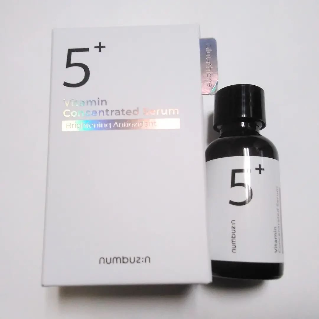 5番 白玉グルタチオンＣ美容液/numbuzin/美容液を使ったクチコミ（1枚目）