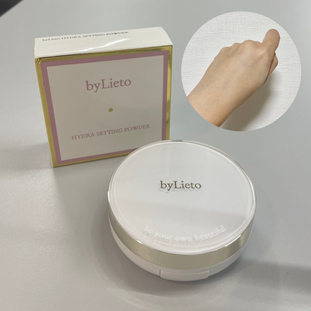 ハイドラセッティングパウダー/byLieto/プレストパウダーを使ったクチコミ（2枚目）
