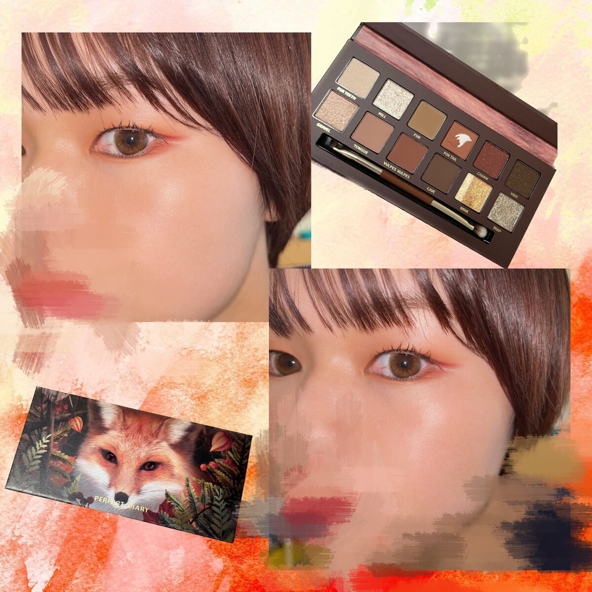 エクスプローラ12色 動物アイシャドウパレット/PERFECT DIARY/アイシャドウパレットを使ったクチコミ（1枚目）