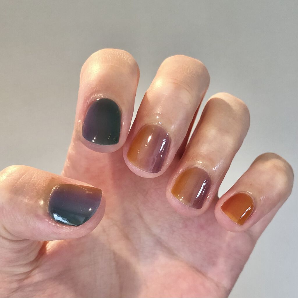 セミキュアジェルネイル（ハンド）/ohora/ネイルシールを使ったクチコミ（1枚目）