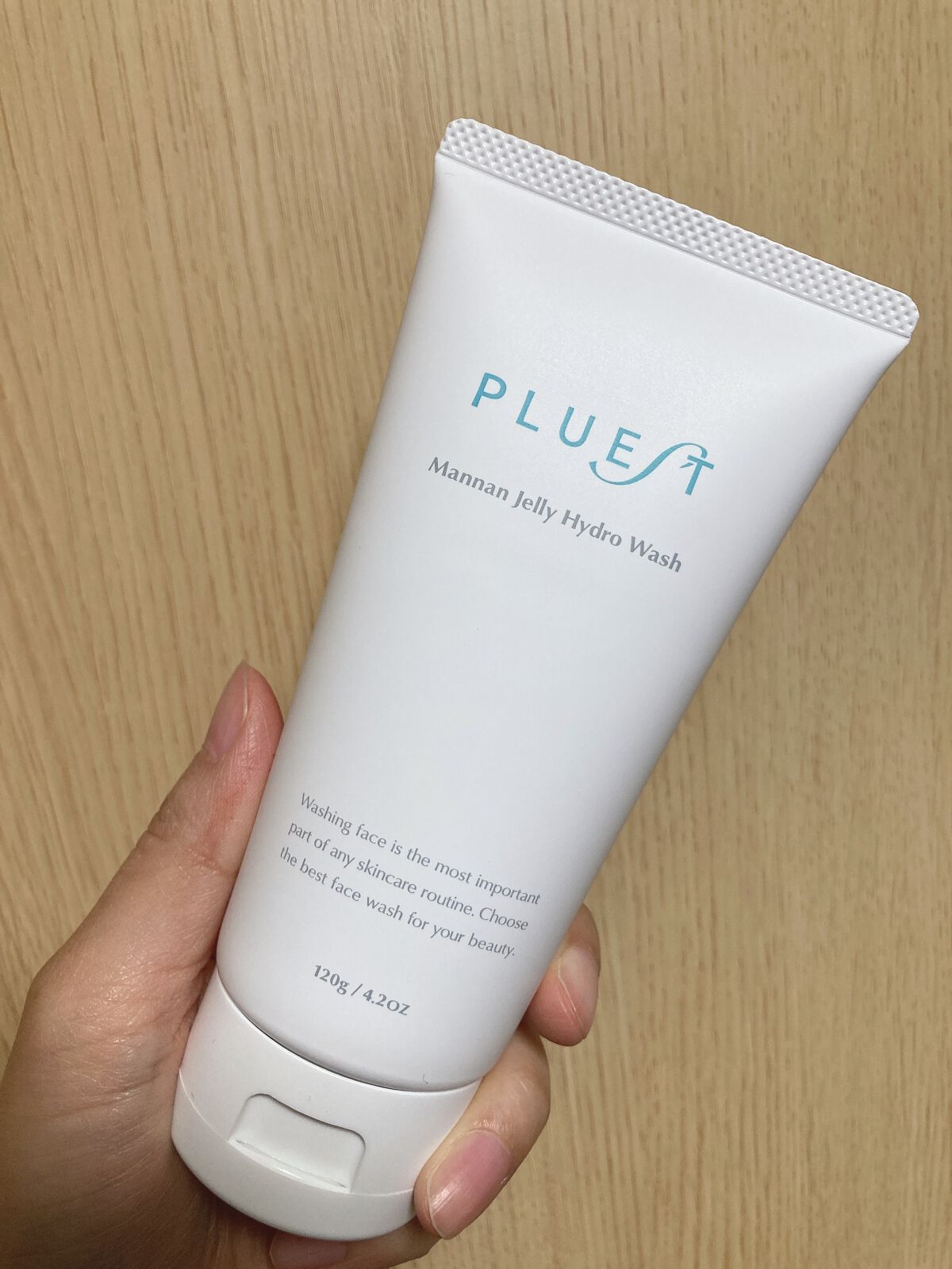 マンナンジェリーハイドロウォッシュ/PLUEST/洗顔料を使ったクチコミ(1枚目)