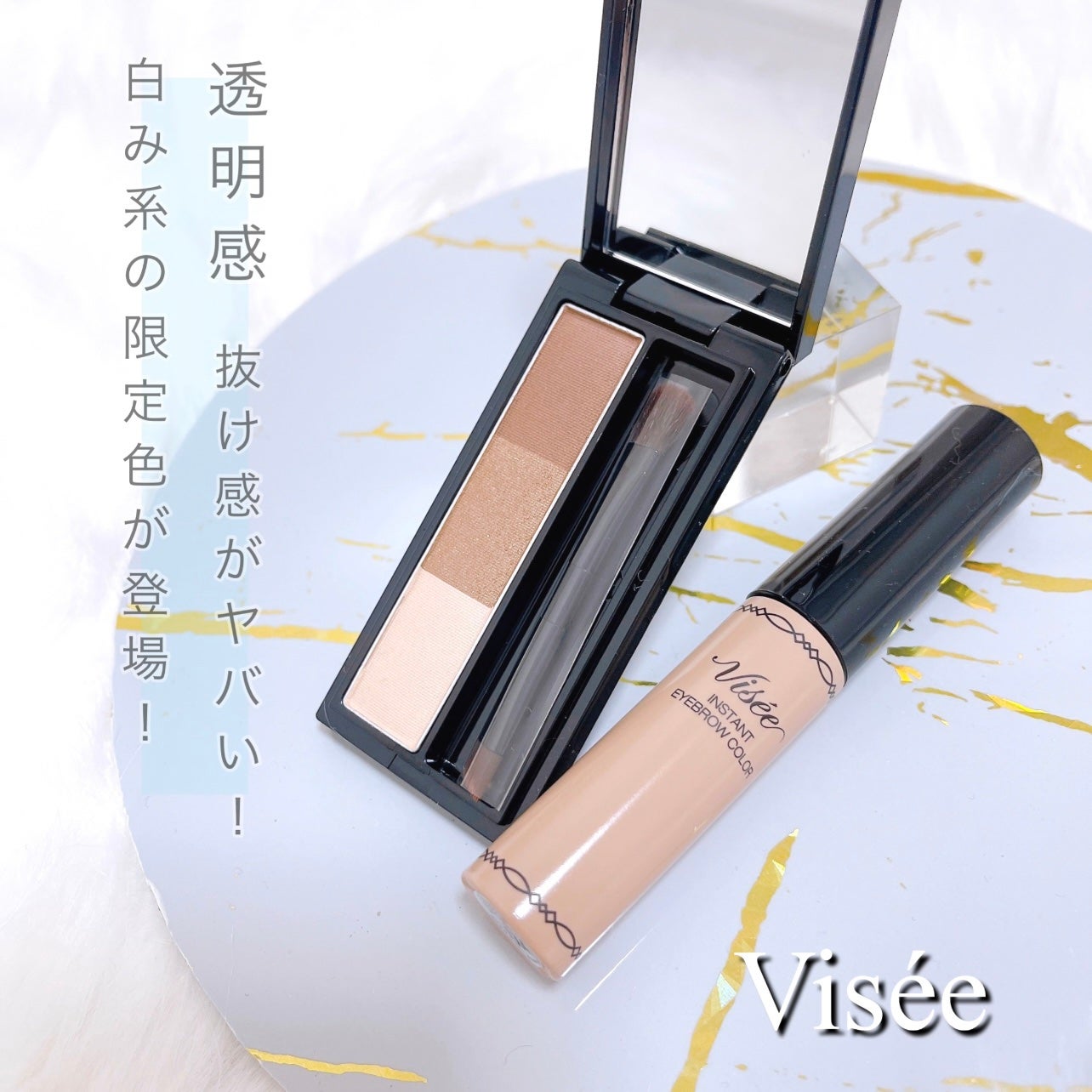 ヴィセ リシェ アイブロウパウダー/Visée/パウダーアイブロウを使ったクチコミ(1枚目)