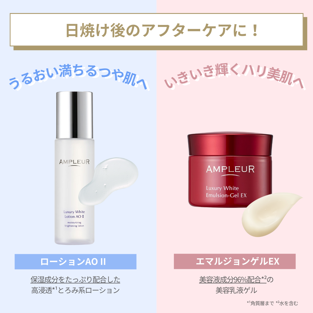 ラグジュアリーホワイト エマルジョンゲルEX/アンプルール/乳液を使ったクチコミ(2枚目)