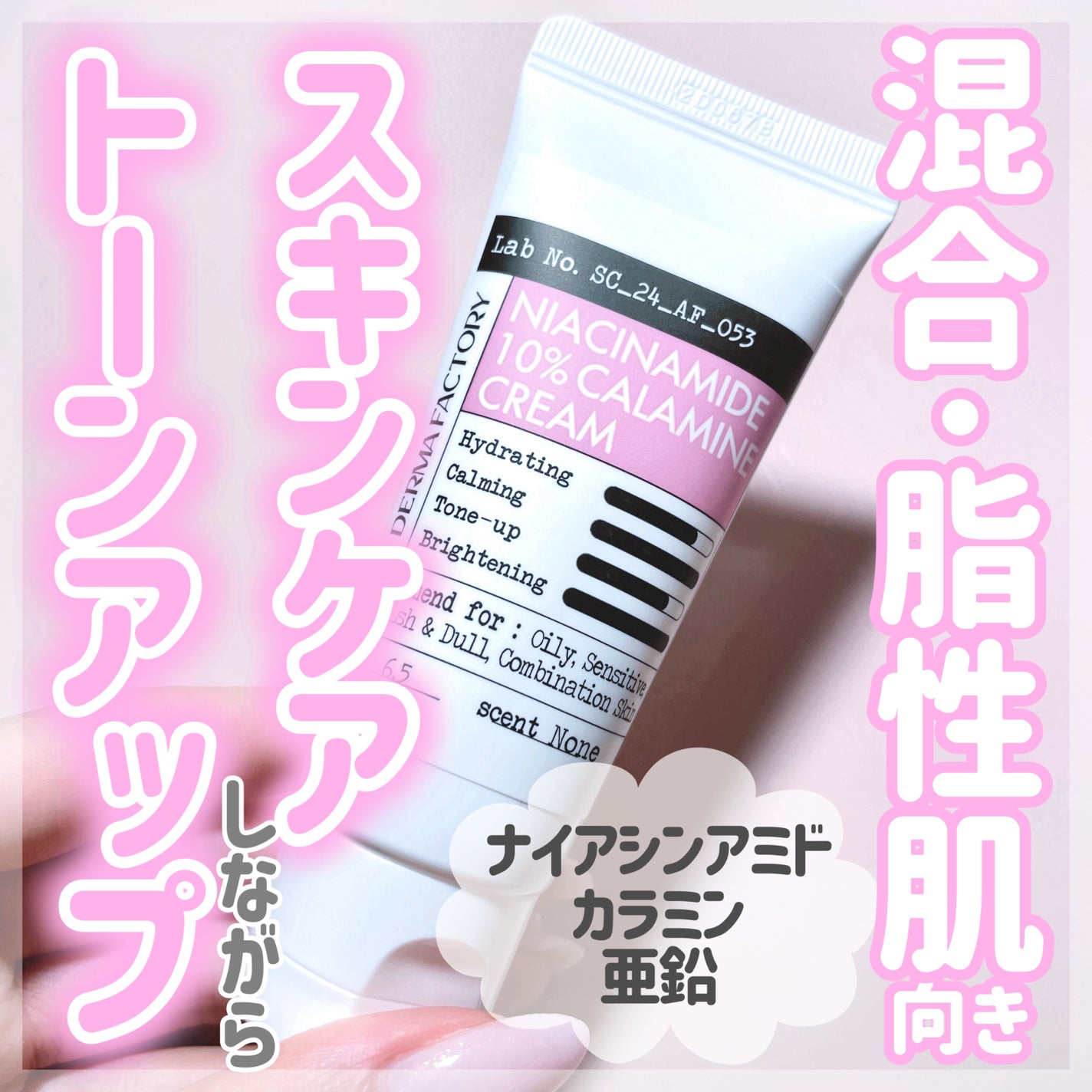 ナイアシンアミド10%カラミンクリーム/DERMA FACTORY/フェイスクリームを使ったクチコミ(1枚目)